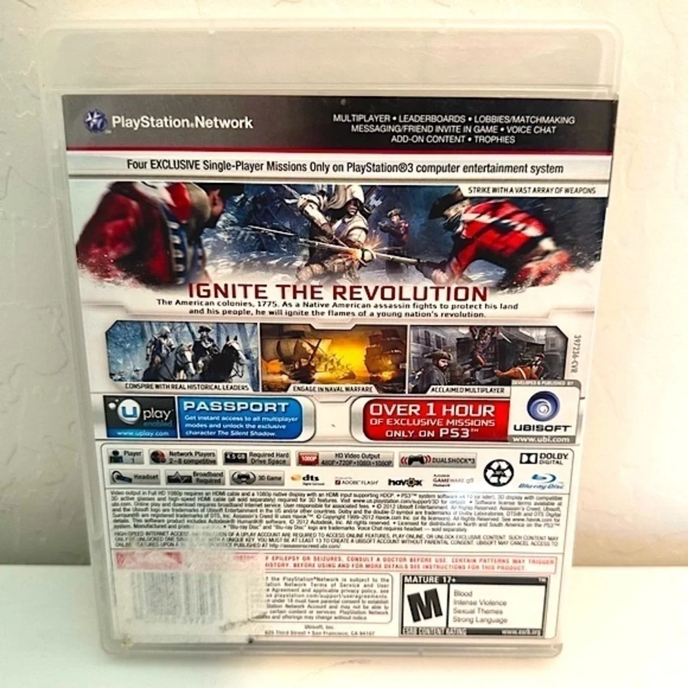 Assassin’s Creed III for PS3